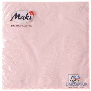 Pol-mak Serwetki różowy papier [mm:] 330x330 Pol-mak (37)