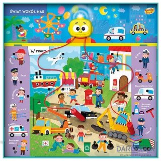 Smily Play Gra edukacyjna Quiz Elektryczny Świat wokół nas Smily Play (SP98277)