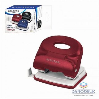 Starpak Dziurkacz Office 140P bordowy (450876) Starpak