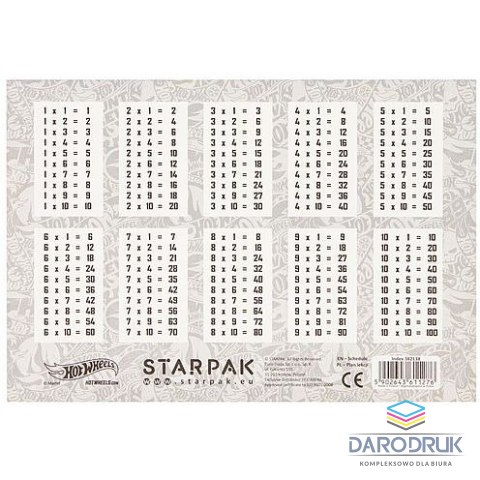 Starpak Plan lekcji Hot Wheels St Starpak (382138)