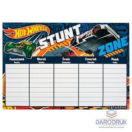 Starpak Plan lekcji Hot Wheels St Starpak (382138)