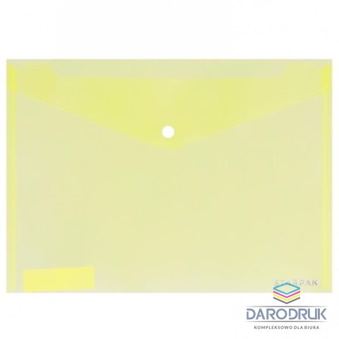 Starpak Teczka plastikowa na guzik Office A4 transparentna Starpak (449976)
