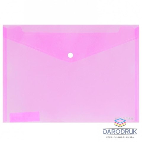 Starpak Teczka plastikowa na guzik Office A4 transparentna Starpak (449976)