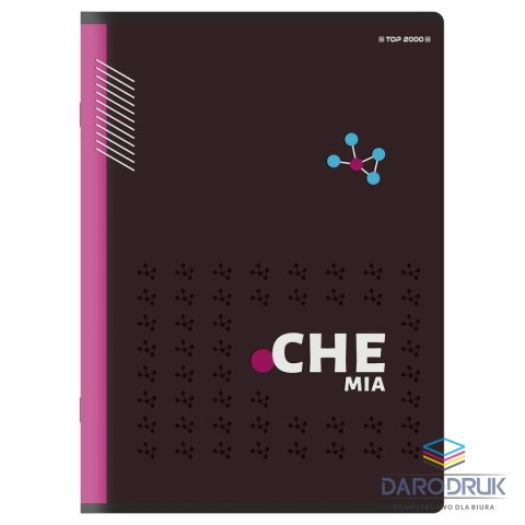 Top 2000 Zeszyt A5 chemia SUPERPREMIUM 60k. 70g krata Top 2000 (400150674)