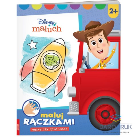 Ameet Książka dla dzieci Disney Maluch. Maluj Rączkami Ameet