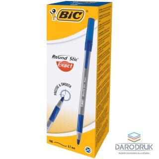 Bic Długopis olejowy Round Stic Exact wkład niebieski 0,7mm Bic (918543)
