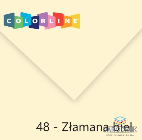 Canson Brystol Colorline 48 biały 150g 10k [mm:] 500x650 Canson (400110141)