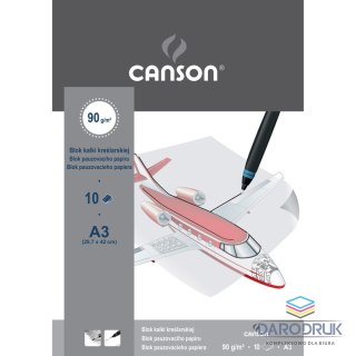 Canson Kalka kreślarska A3 bezbarwny 90g [mm:] 297x420 Canson (200005505)