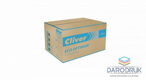 Cliver Ręcznik składany V Eco Optimum szary 100% celuloza Cliver (2462)