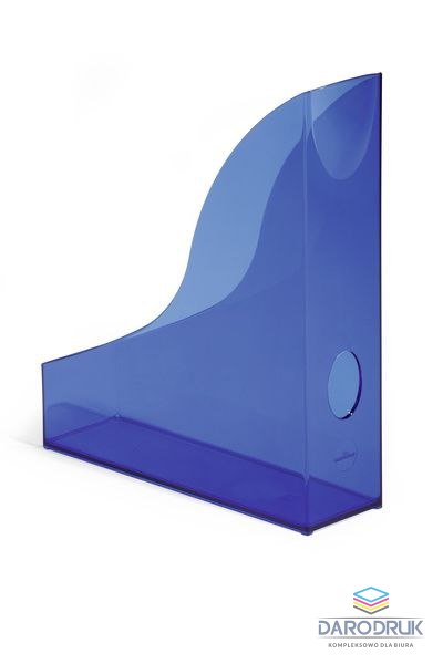 Durable Pojemnik na dokumenty pionowy A4 niebieski przezroczysty plastik [mm:] 73x306x 241 Durable (1701712540)