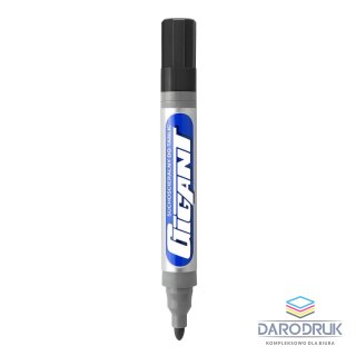 Kamet Marker suchościeralny GIGANT wkład czarny 1,5-2,5mm okrągła końcówka Kamet (K-1101)