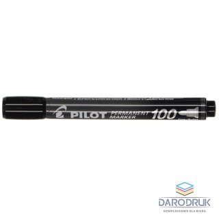 Pilot Marker permanentny wkład czarny okrągła końcówka Pilot (PISCA-100-B)