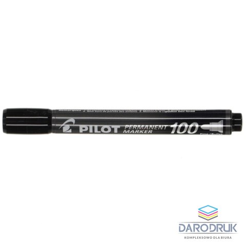 Pilot Marker permanentny wkład czarny okrągła końcówka Pilot (PISCA-100-B)