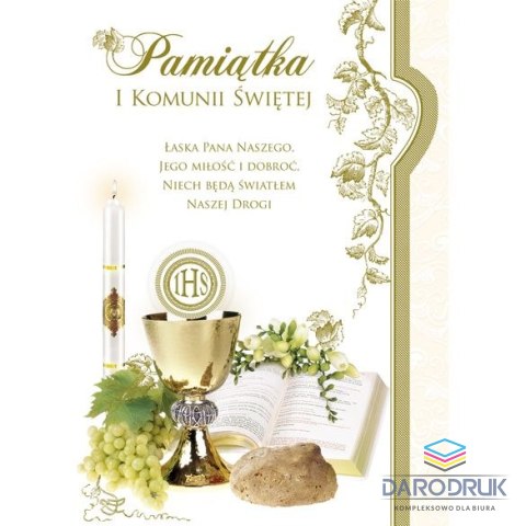 Pol-mak Kartka składana B6 komunia Extra Pol-mak (b6x)