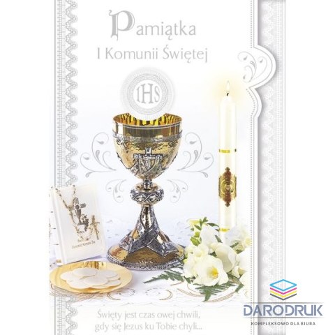Pol-mak Kartka składana B6 komunia Extra Pol-mak (b6x)