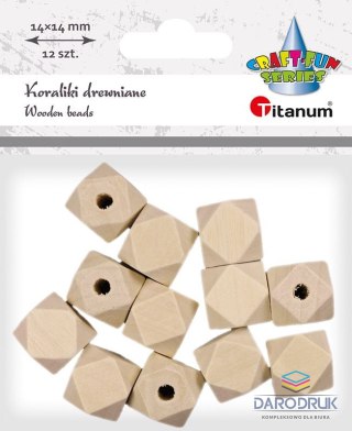 Titanum Ozdoba drewniana Craft-Fun Series koraliki Titanum (22TH401-11)