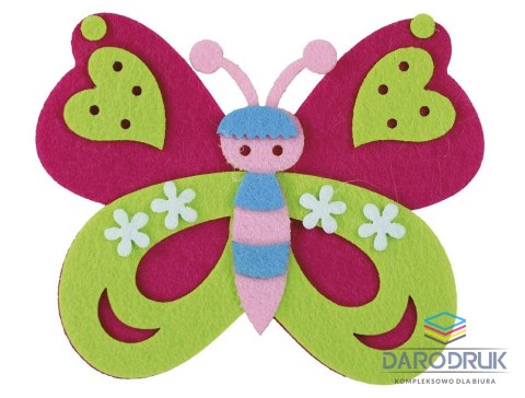 Titanum Ozdoba filcowa Craft-Fun Series motyl Titanum (20CR0312-3)