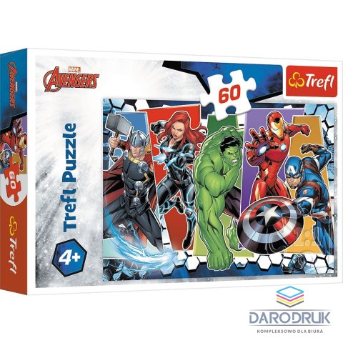 Trefl Puzzle Avengers 60 el. Trefl (17357)