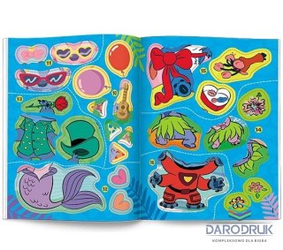 Ameet Książeczka edukacyjna Stich. Brokatowe Ubieranki Ameet (SDLB 9109)