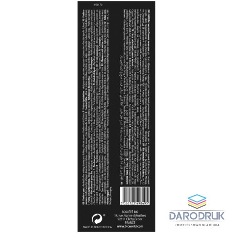 Bic Cienkopis cienkopis wkład niebieski 0,4mm 1kol. Bic (950461)