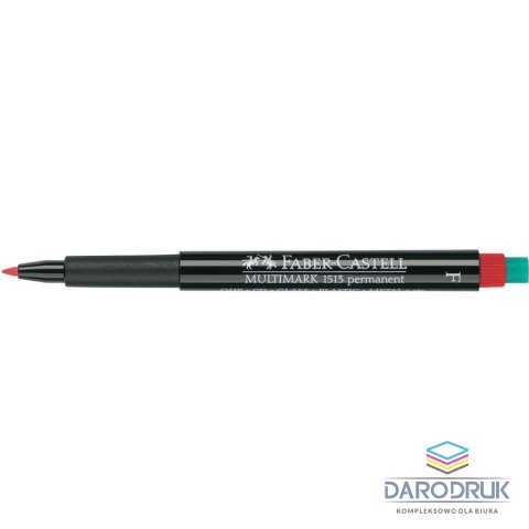 Faber Castell Foliopis Faber Castell Multimark czerwony (FC151321)