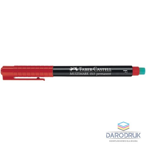 Faber Castell Foliopis Faber Castell Multimark czerwony (FC151321)