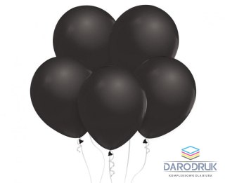Godan Balon gumowy metaliki 50 szt. czarna 12cal Godan (CB-MCZ5)