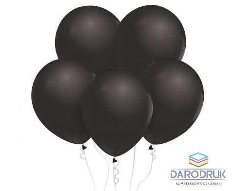 Godan Balon gumowy metaliki 50 szt. czarna 12cal Godan (CB-MCZ5)