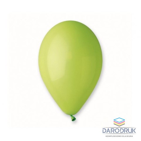 Godan Balon gumowy pastelowy 100 szt zielony jasny 12cal Godan (G110/11)