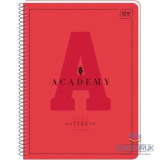 Interdruk Kołozeszyt (kołonotatnik) A5+ Hybrid Academy 90g 80k. 90g krata Interdruk