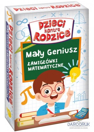 Kangur Gra karciana Dzieci kontra rodzice Łamigłówki matematyczne Kangur
