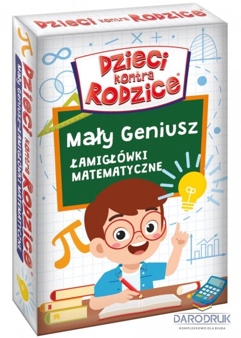 Kangur Gra karciana Dzieci kontra rodzice Łamigłówki matematyczne Kangur