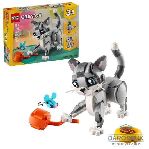 Lego Klocki konstrukcyjne Creator Psotny kot Lego (31163)