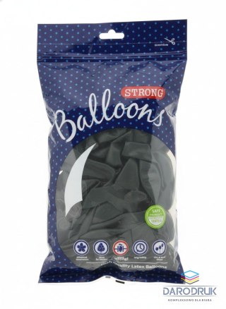 Partydeco Balon gumowy zielona 100mm Partydeco (012B)