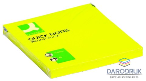 Q-Connect Notes samoprzylepny (karteczki) żółte 80k [mm:] 76x76 Q-Connect (KF10514)