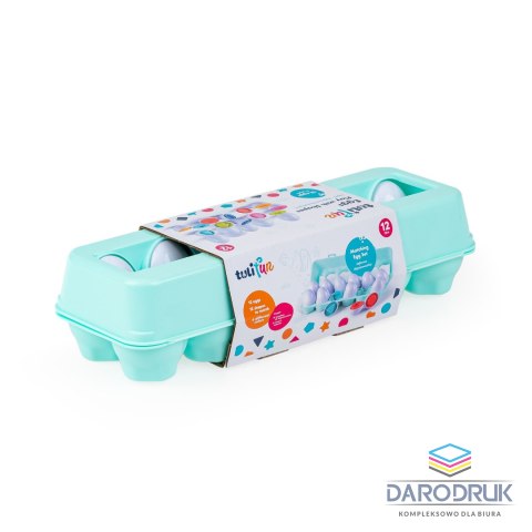 Tuli Fun Zabawka edukacyjna JAJKA ZABAWA KSZTAŁTAMI Tuli Fun (TF30112)