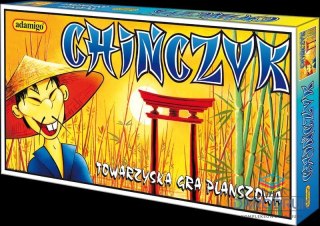 Adamigo Gra planszowa CHIŃCZYK chińczyk Adamigo (5902410001033)