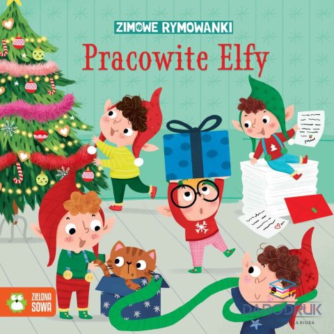 Aksjomat Książka dla dzieci Zimowe rymowanki. Pracowite elfy Aksjomat