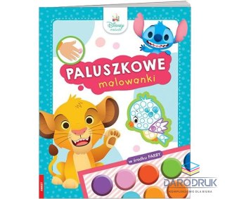 Ameet Książka dla dzieci Disney Maluch Paluszkowe Malowanki Ameet (PAL-9201)