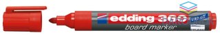 Edding Marker suchościeralny 360 wkład czerwony 1,5-3,00mm okrągła końcówka Edding