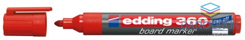 Edding Marker suchościeralny 360 wkład czerwony 1,5-3,00mm okrągła końcówka Edding