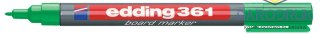 Edding Marker suchościeralny 361 wkład zielony 1,0mm płaska/szpic końcówka Edding