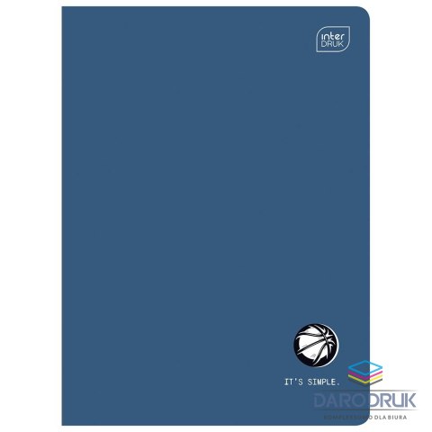 Interdruk Zeszyt A5 70 SIMPLE 16k. 70g krata Interdruk