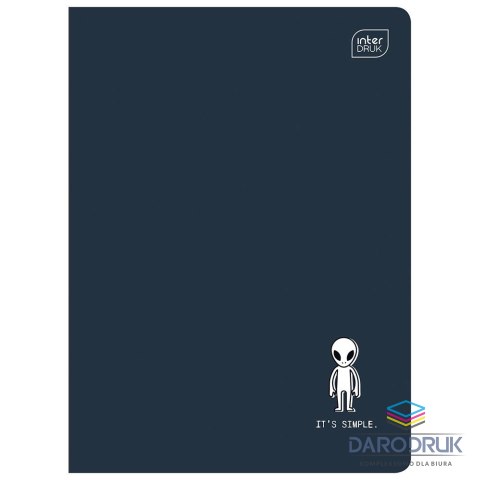 Interdruk Zeszyt A5 70 SIMPLE 16k. 70g krata Interdruk