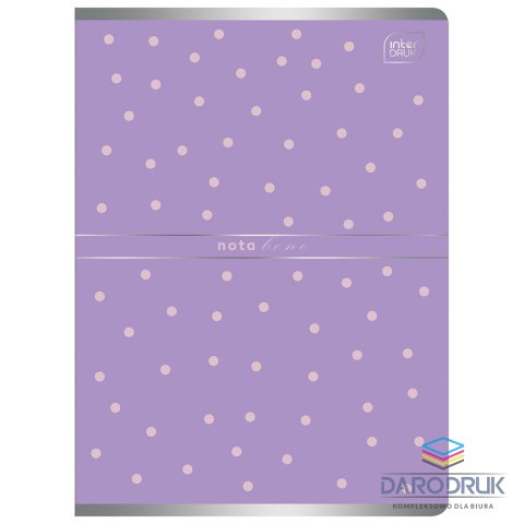 Interdruk Zeszyt A5 METALIC 60k. 70g linia Interdruk