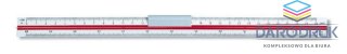 Koh-I-Noor Skalówka plastikowa 30cm Koh-I-Noor