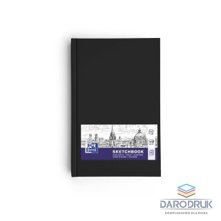 Oxford Blok artystyczny czarny A5 100g 96k Oxford (400152622)
