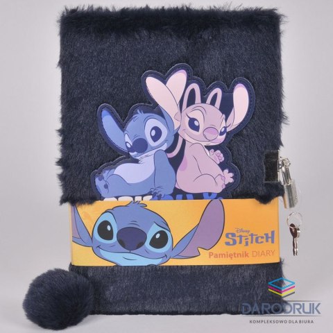 Paso Pamiętnik A5 pluszowy Stitch Paso (DS25CC-3676)