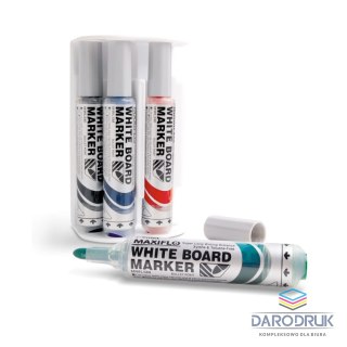 Pentel Marker suchościeralny wkład mix 2,0-2,5mm okrągła końcówka Pentel (MWL5M-4N-S)