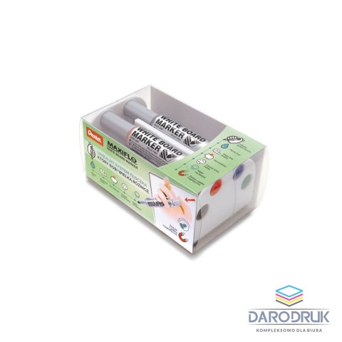 Pentel Marker suchościeralny wkład mix 2,0-2,5mm okrągła końcówka Pentel (MWL5M-4N-S)